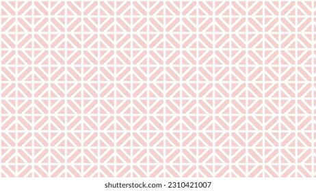 Pink and white seamless pattern with ornament