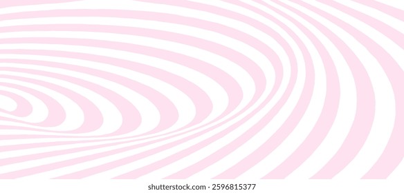 Pink and white spiral swirl abstract background
