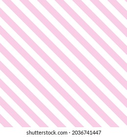 Pink white stripes pattern. Abstract background. Vector illustration.	