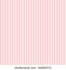 Pink And White Stripes Seamless Pattern