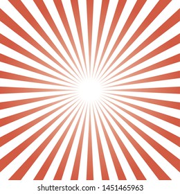pink and white Sunburst Pattern. Sunburst background. Vector illustration. 