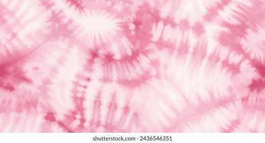 Pink and white tie dye pattern Ink , colorful tie dye pattern abstract background. Tie Dye two Tone Clouds . Abstract batik brush seamless and repeat pattern design