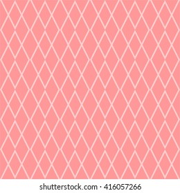 Pink and white tile vector pattern