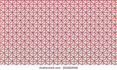 Pink and white tiles pattern texture