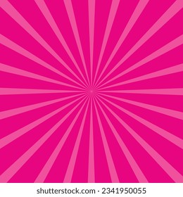 Pink and white vector sunburst backdrop design