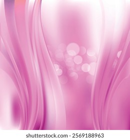 Pink and White Vertical Wave Background