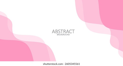 Pink White Wave Liquid Curve Abstract Background for Presentation Design. Suit for valentine, love, cosmetics, fashion, girl, lady, woman, accessories, birthday, love and festive.