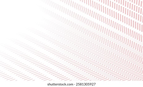 Pink and white zig zag pattern abstract background for fabric style