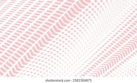 Pink and white zig zag pattern abstract background for fabric style