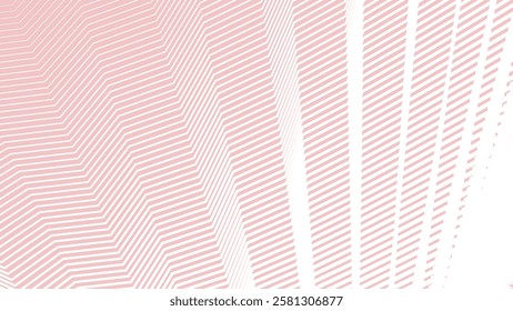 Pink and white zig zag pattern abstract background for fabric style