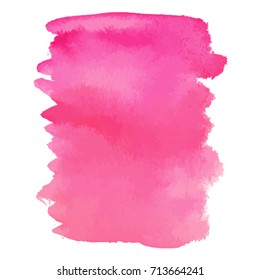 Pink wine watercolor gradient abstract vector background.