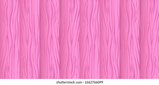 madera rosa con granos para fondo y textura. ilustración vectorial