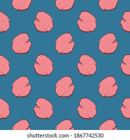 Pink wood,seamless pattern on dark blue background.