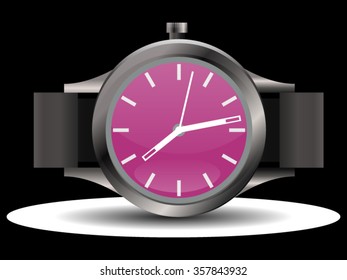 Pink Wrist watch