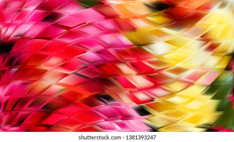 Pink and Yellow Abstract Background