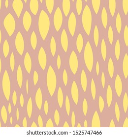 pink and yellow abstract seamless pattern, vector, soft colored background