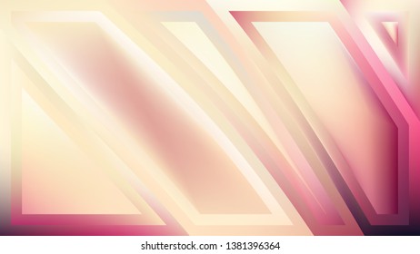Pink and Yellow Abstract Vector Image