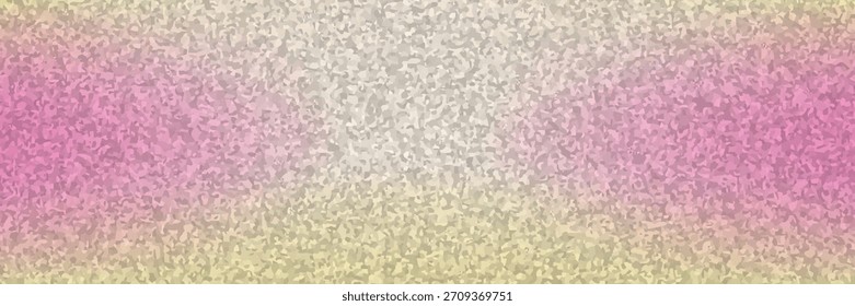 Fondo rosado y amarillo, gradiente de color abstracto. Vector gradiente grano, ruido, textura borrosa.