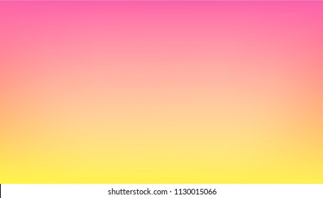 Pink And Yellow Background Gradient Illustration