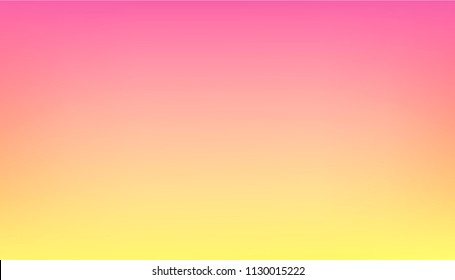 Pink   yellow background gradient illustration