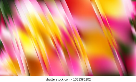 Pink and Yellow Background Illustration