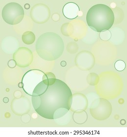 Pink, Yellow, Blue, Lilac, Green And Orange Bubbles