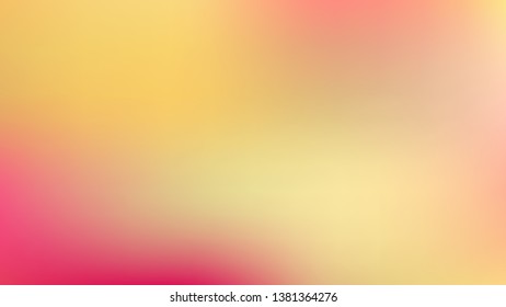 Pink and Yellow Blurry Background