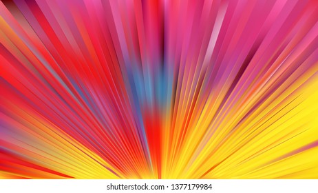 Pink and Yellow Burst Background