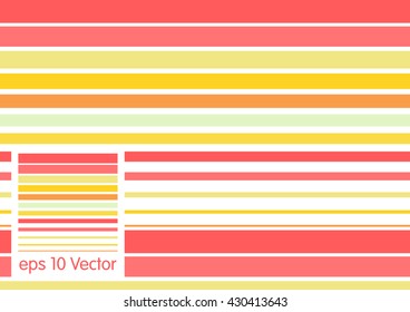 pink and yellow color lines