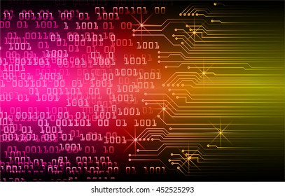 pink yellow cyber Light Abstract Technology background for computer graphic website internet business. circuit. illustration. digital. infographics. binary code background. www.vector.Spark.zero one
