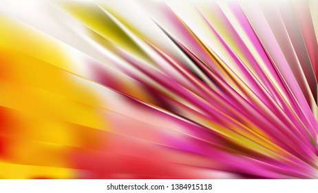 Pink and Yellow Diagonal Lines Background Illustration