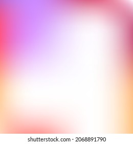 Pink Yellow Flow Color White Gradient Mesh. Liquid Vibrant Pastel Spotlight Design Picture. Bright Neon Red Violet Purple Gradient Backdrop. Orange Trendy Dark Light Watercolor Blurry Background.