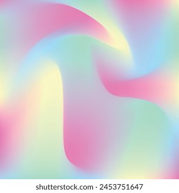 pink yellow mint blue color gradiant illustration. pink yellow mint blue color gradiant background. not focused image of bright pink yellow mint blue color gradation.
