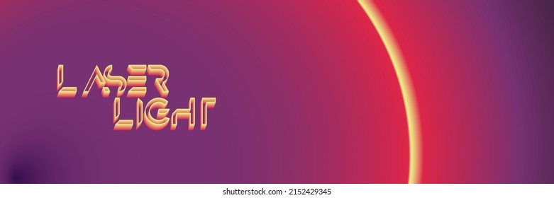 Pink yellow radial neon gradient abstract banner background.
