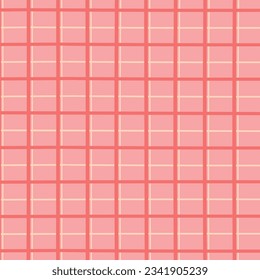 rosafarbene und gelbe, quadratische Hintergrund. Vorlage für Zellmuster. Vektorgrafik