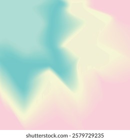 pink yellow teal color gradiant illustration. pink yellow teal color gradiant background. not focused image of bright pink yellow teal color gradation.