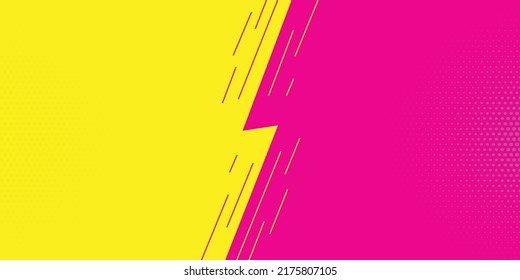 Pink   yellow vector design background