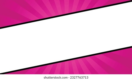 Pink zoom out effect rays background vector 
