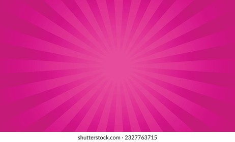 Pink zoom out effect rays background vector 