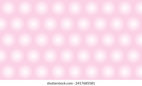 Fondo Pinkabstracto con bolas brillantes