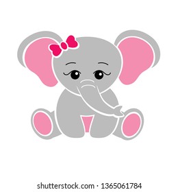 Free Free 195 Elephant With Bow Svg SVG PNG EPS DXF File