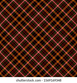 Pink,Green,Red,Yellow-Khaki and Black Tartan Plaid Scottish Seamless Pattern. Texture from tartan, plaid, tablecloths, shirts, clothes, dresses, bedding, blankets and other textile.