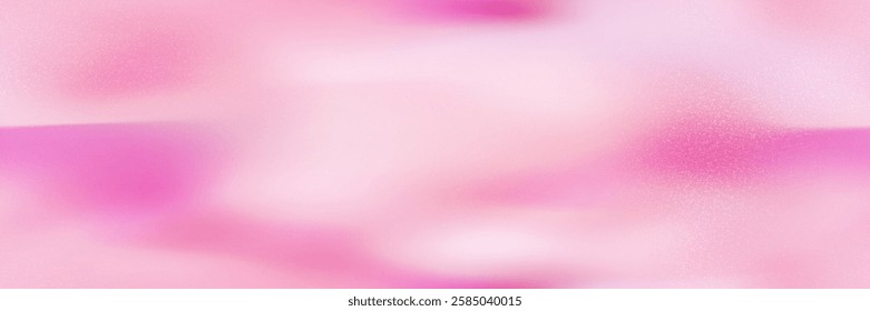 Pinkish abstract gradient mesh seamless bg with noise texture. Soft ombre pattern. Vector background