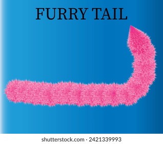 A Pinkish And Furry Tail