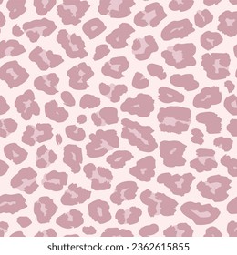 pinkish Leopard Vector Art Vector Leopard print seamless pattern background Cheetah Print seamless