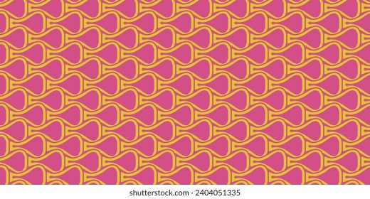 A pinkish yellow pattern of repeating raised shapes creating a uniform texture.