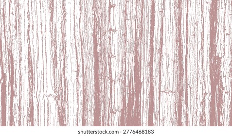 Pinkish-brown vertical wood grain texture with distressed effect and white backdrop