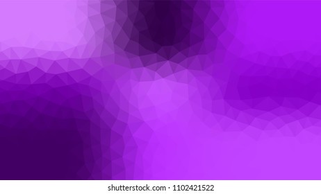 Pinkish-violet. Geometric designs. Vector, geometric background. Triangles, triangulation. Geometric mosaic tile, colored triangles, application in origami style. Abstract backgrounds for web.