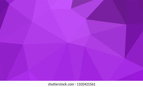 Pinkish-violet. Geometric designs. Vector, geometric background. Triangles, triangulation. Geometric mosaic tile, colored triangles, application in origami style. Abstract backgrounds for web.