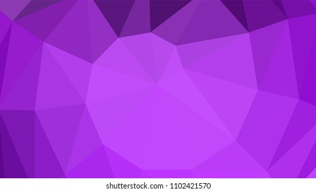 Pinkish-violet. Geometric designs. Vector, geometric background. Triangles, triangulation. Geometric mosaic tile, colored triangles, application in origami style. Abstract backgrounds for web.